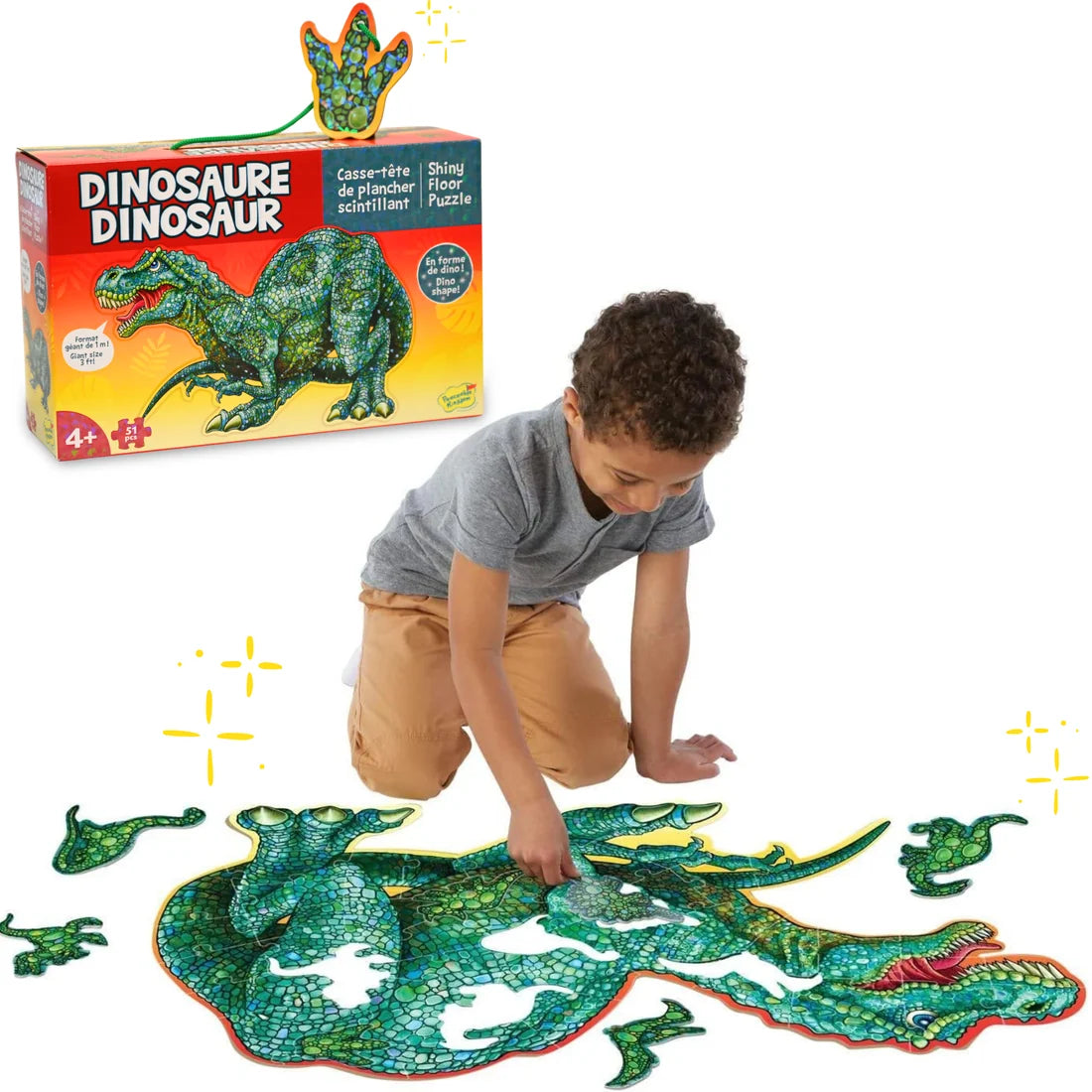 CASSE-TÊTE DINOSAURE T-REX
