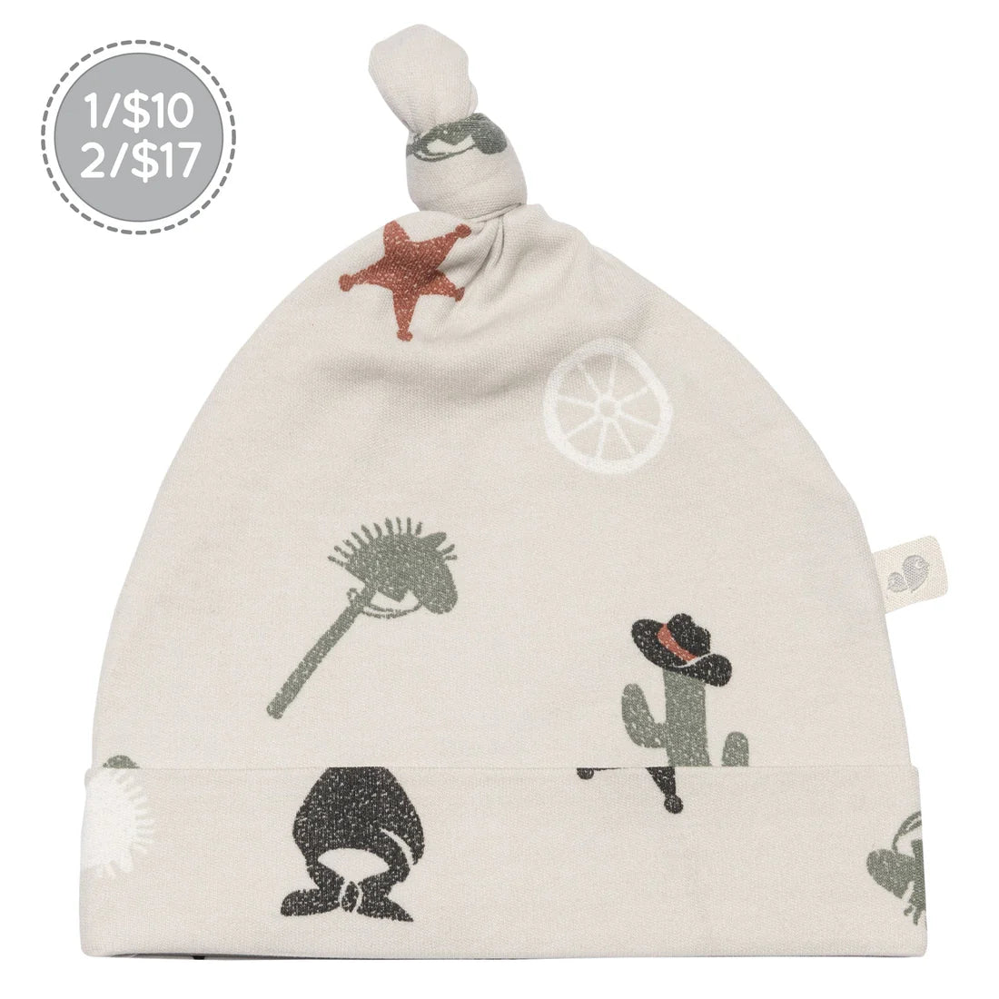 Bonnet en bambou pour nouveau-né - Country