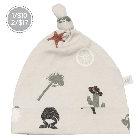 Bonnet en bambou pour nouveau-né - Country