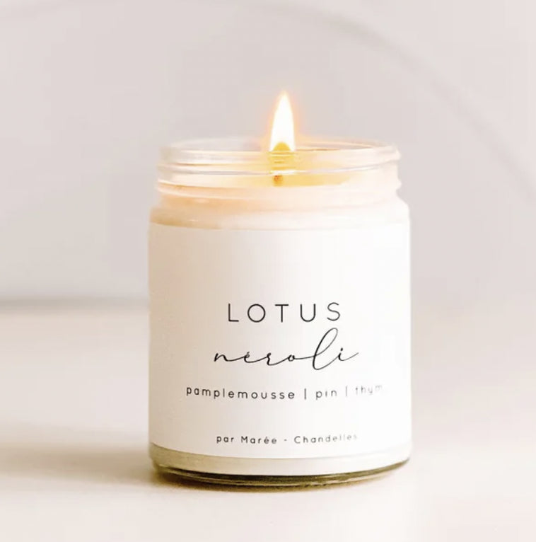 CHANDELLE DE SOYA - Lotus Néroli