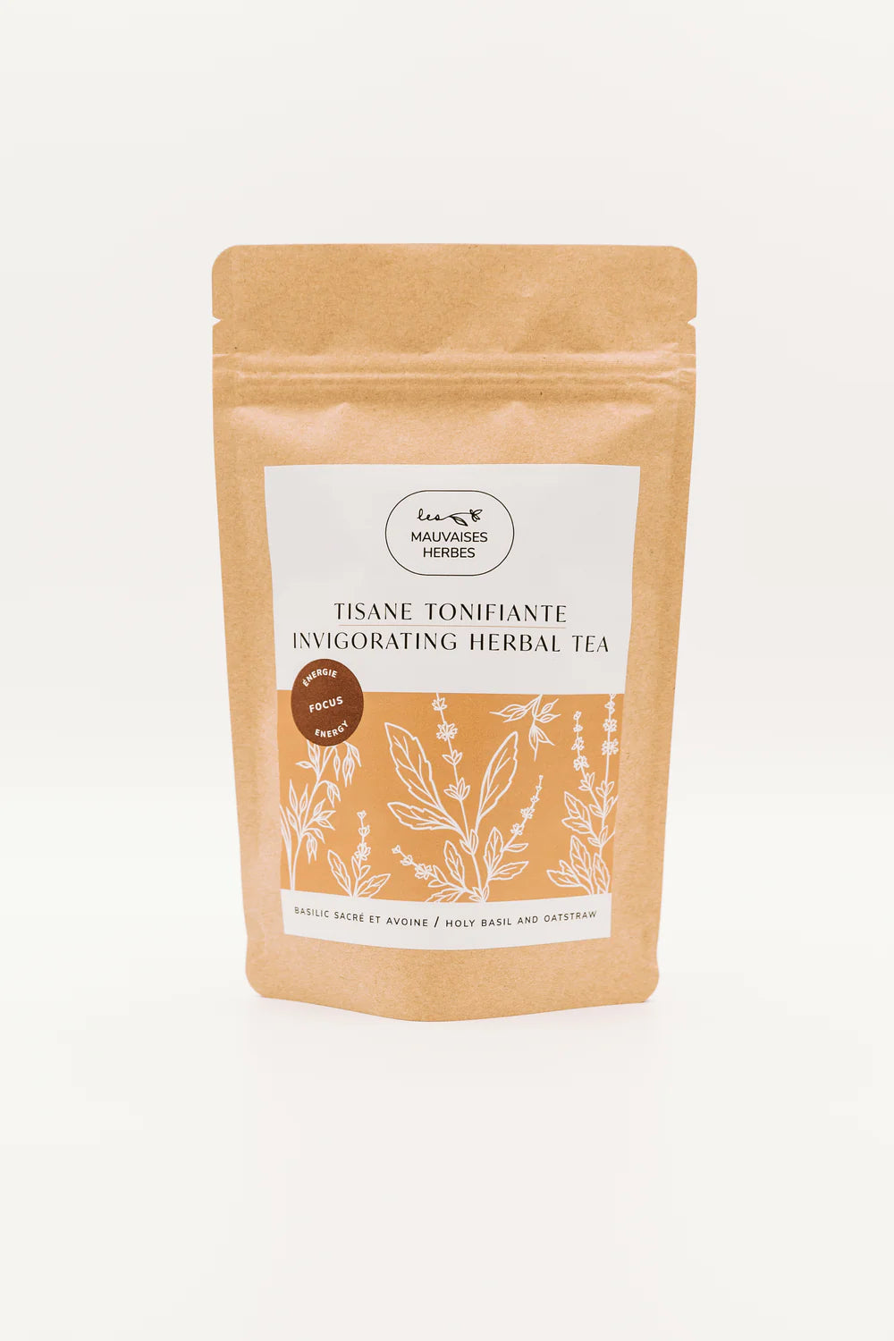 Tisane tonifiante- Basilic sacré et avoine