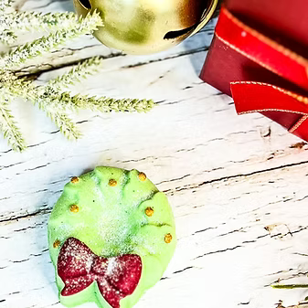 MINI COURONNE DE NOËL • FORMAT CHOU CADEAU DE NOËL