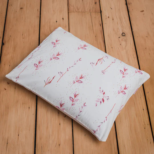 Oreiller pour enfant roses (coton)