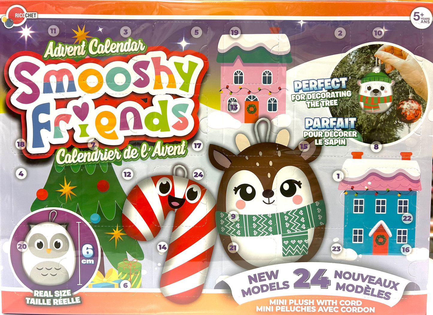 Calendrier de l'avent Smooshy Friends 2024