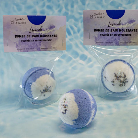 Bombe de bain - Sphère Lavande