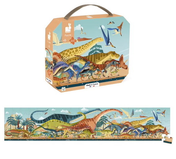 Panoramique dino puzzle 100 mcx