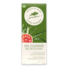 Gel nettoyant à l'aloès - peau sensible