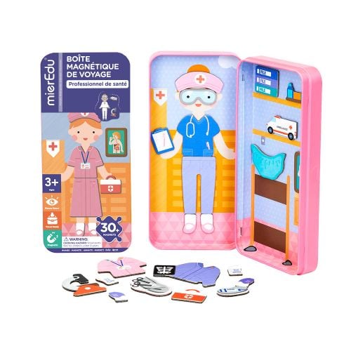 Boîte à puzzle magnétique