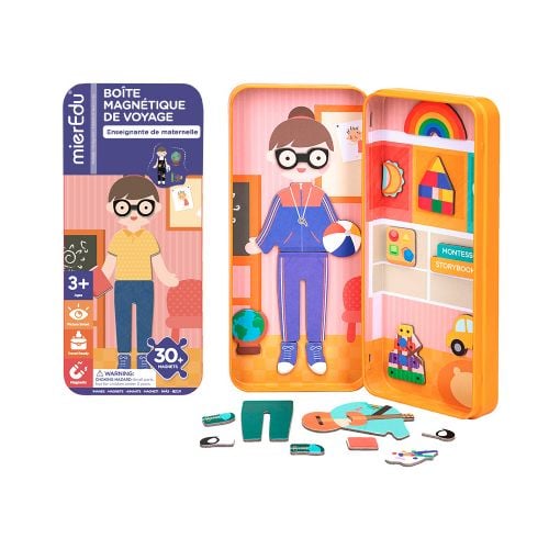 Boîte à puzzle magnétique