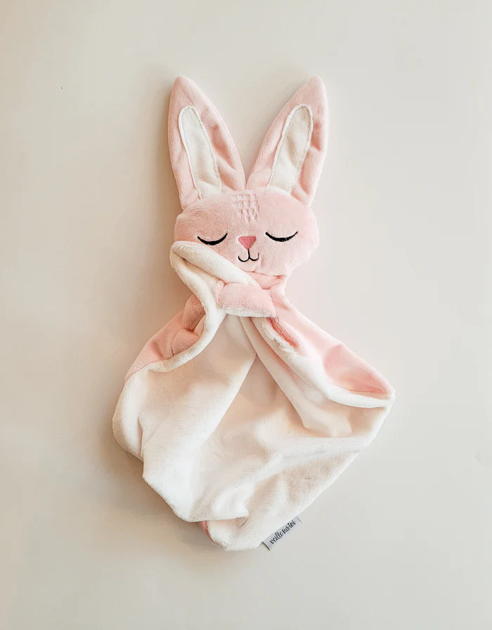 Doudou Lapine - Marguerite rose endormie