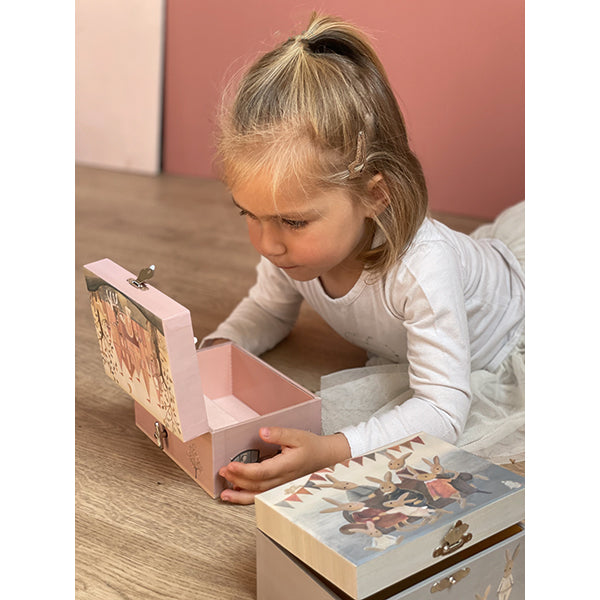 Coffre à bijoux musical Princesse