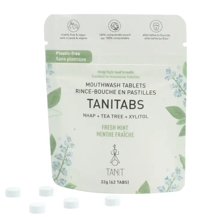 Dentifrice en Pastilles à Croquer Menthe- Recharge