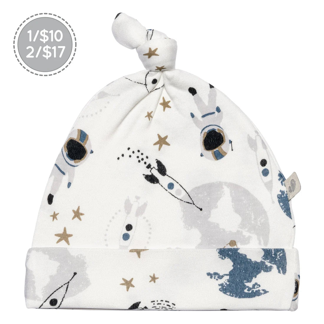 Bonnet en bambou pour nouveau-né - Espace