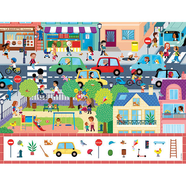 En ville (Cherche et trouve) puzzle 30 mcx