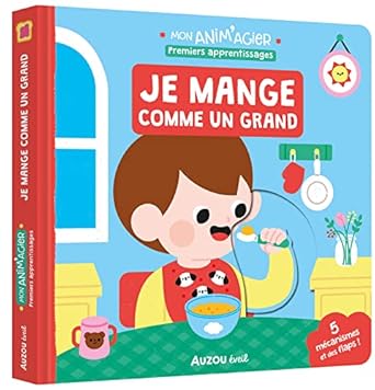 Mon anim'agier je mange comme un grand