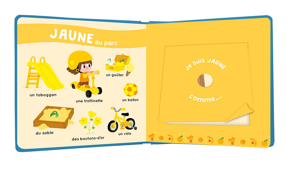 Mon livre des odeurs et des couleurs Ma journée