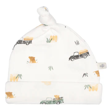 Bonnet en bambou pour nouveau-né - Prairies