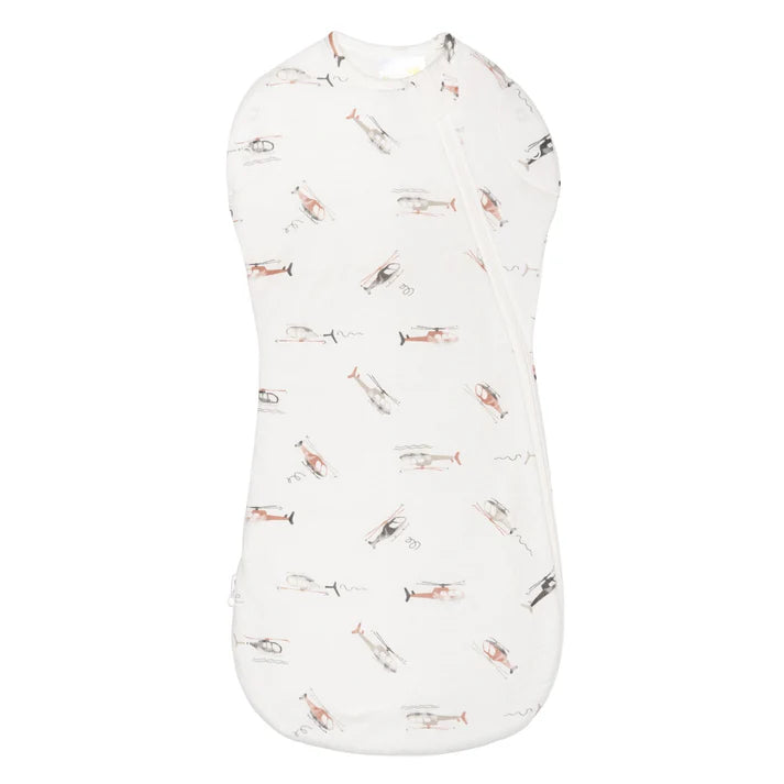 Sac de nuit matelassé en bambou - Hélicoptères (1,0 tog)