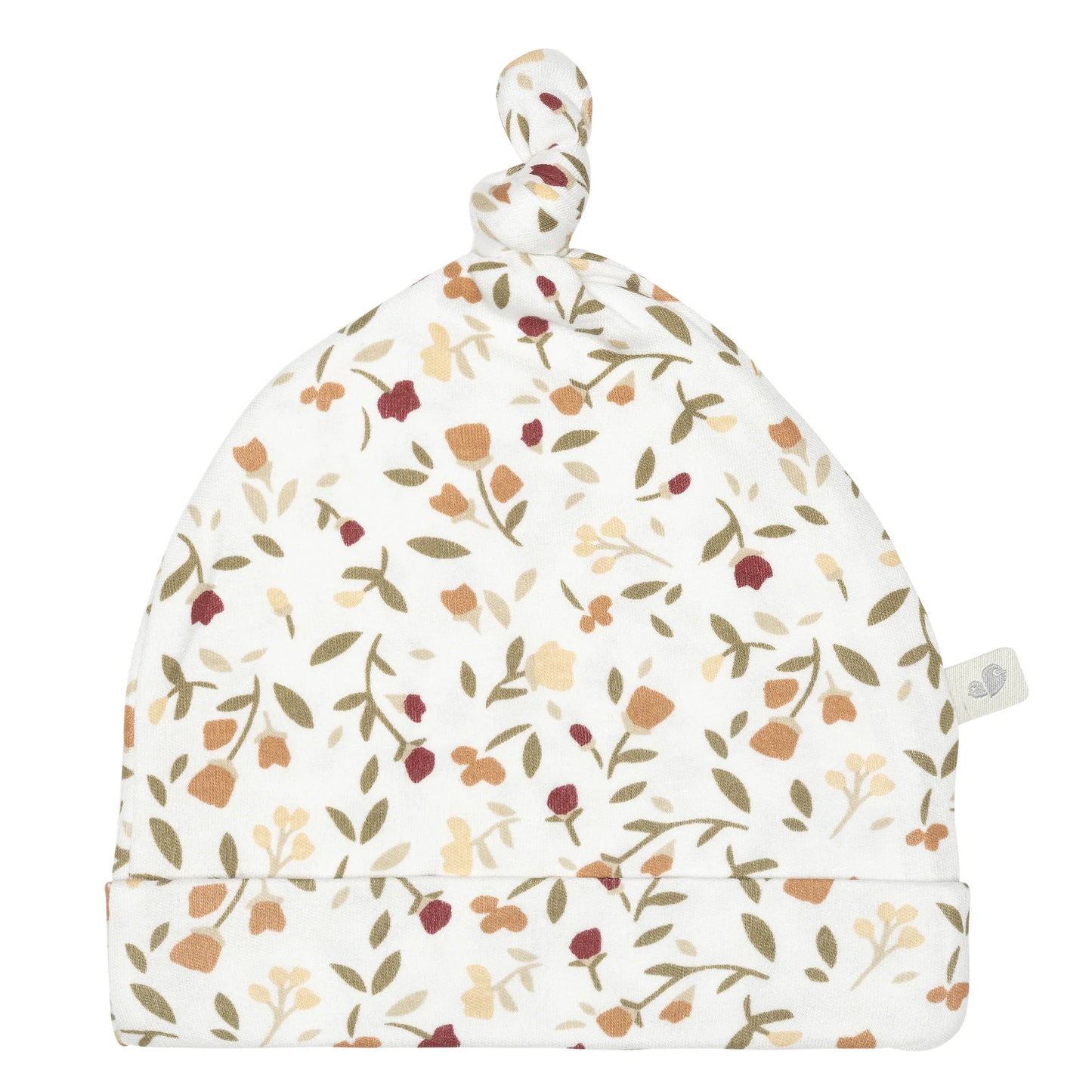 Bonnet en bambou pour nouveau-né - Floral