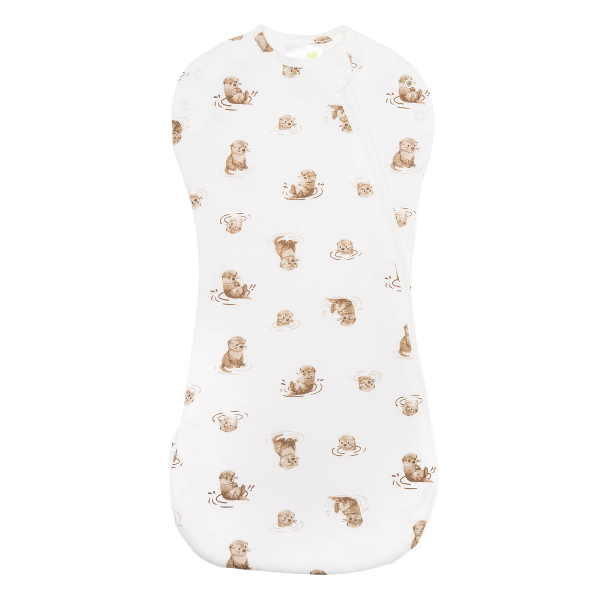 Sac de nuit matelassé en bambou - Loutres (1.0 tog)