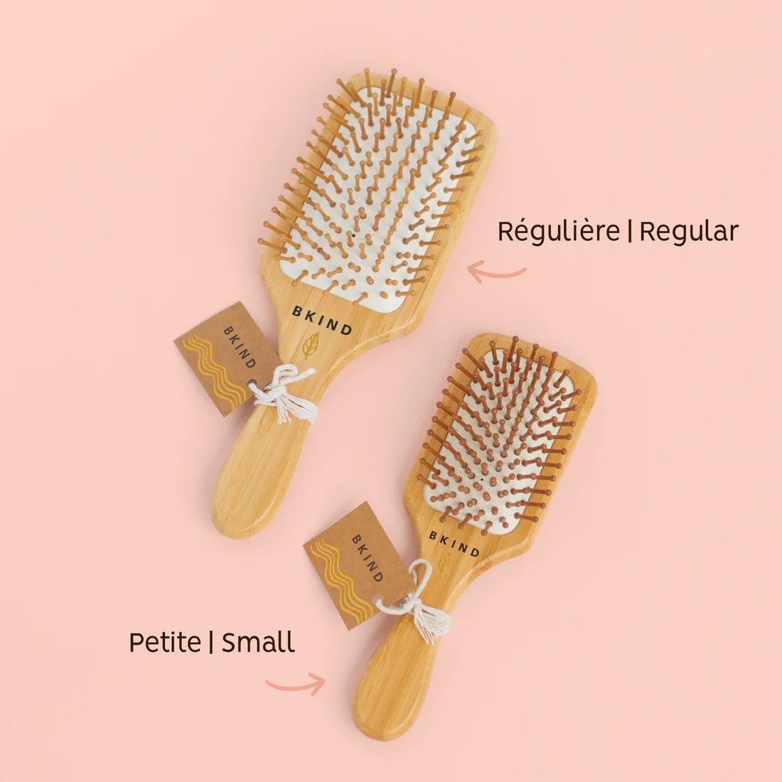 Brosse à cheveux en bamboo