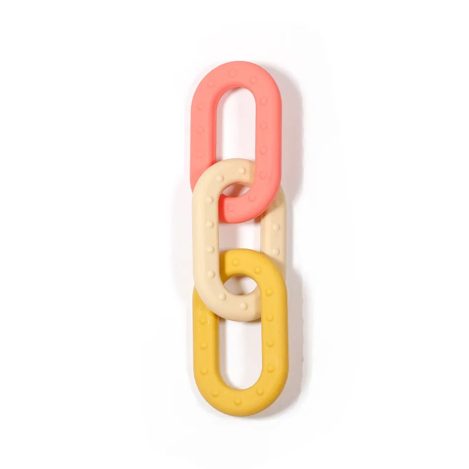 Hochet anneaux en silicone – Festival