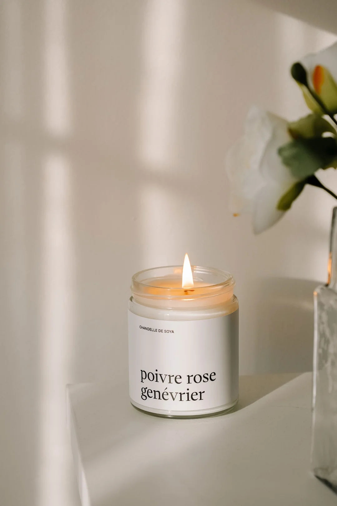 CHANDELLE DE SOYA - Poivre rose genévrier