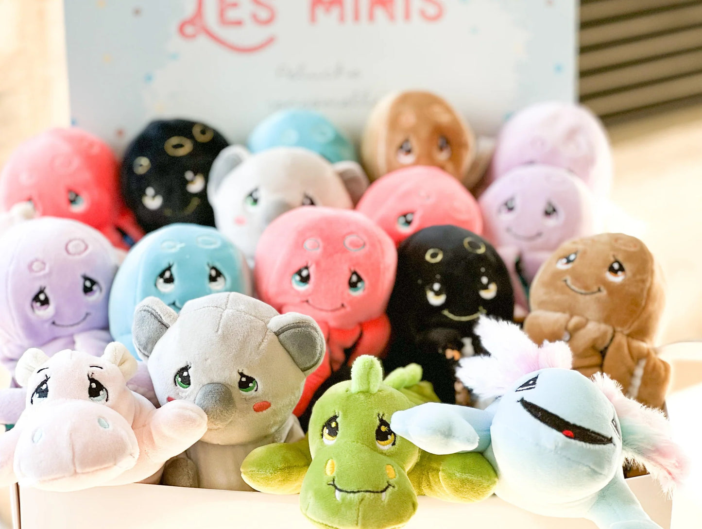 Minis peluches sensorielles