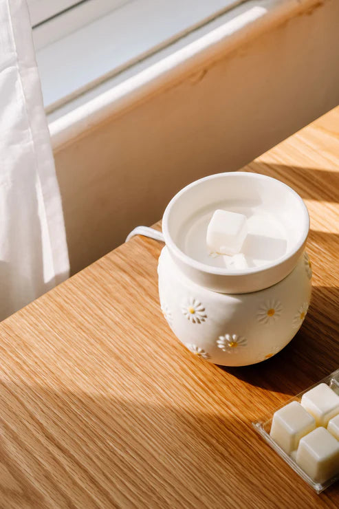 DIFFUSEUR CUBES DE CIRE - 2 en 1 - Daisy