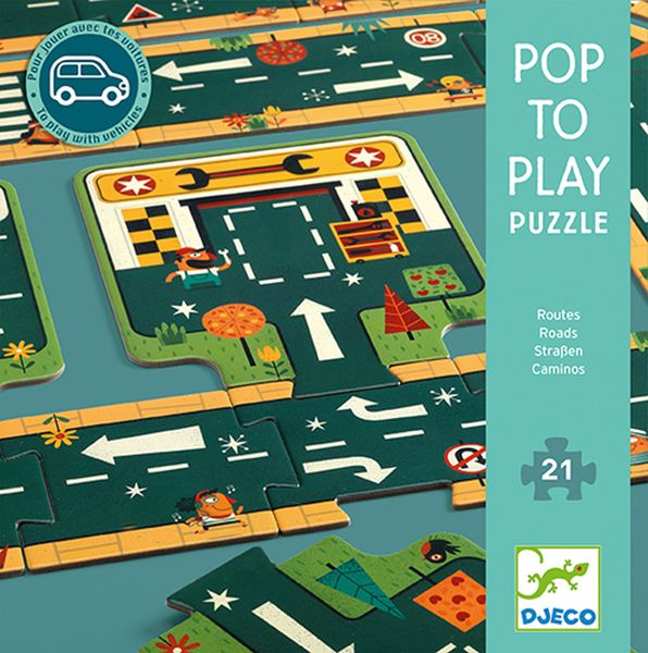Pop to play puzzle Routes