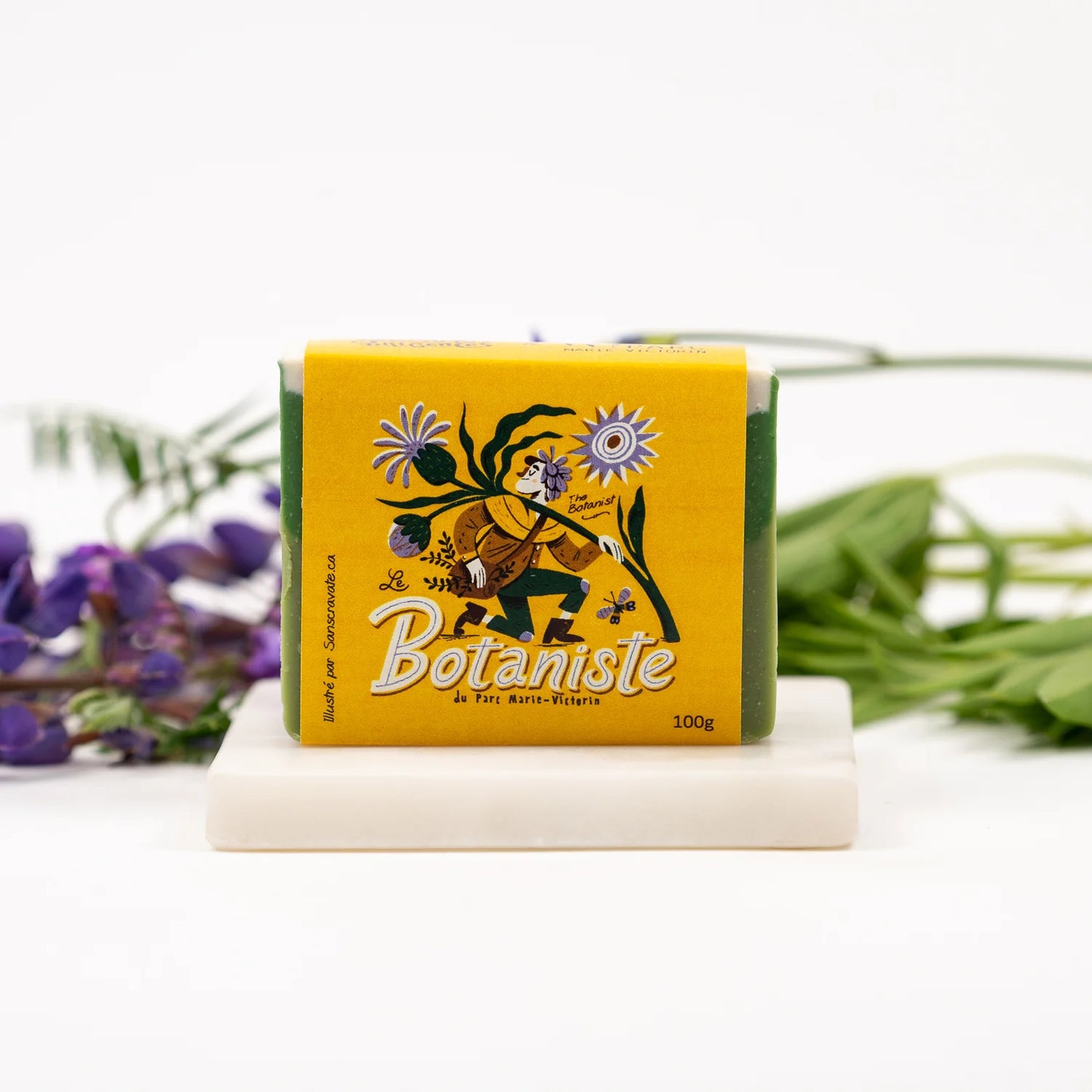 Savon Le Botaniste - magnolia, thuya et thé des bois
