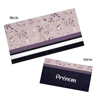 Protège carnet de santé - Douceurs de fleurs