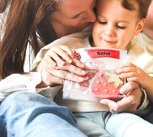 Trousse soins spa - Masque gelée et bombe de bain