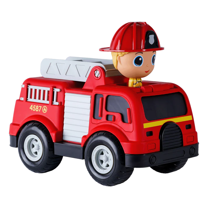 Camion de Pompier avec Figurine