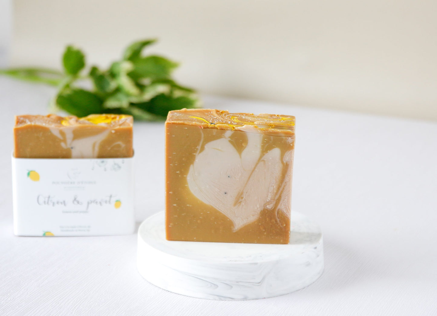 Savon citron et pavot