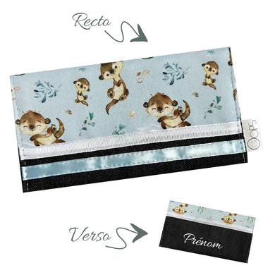 Protège carnet de santé - Loutres des mers