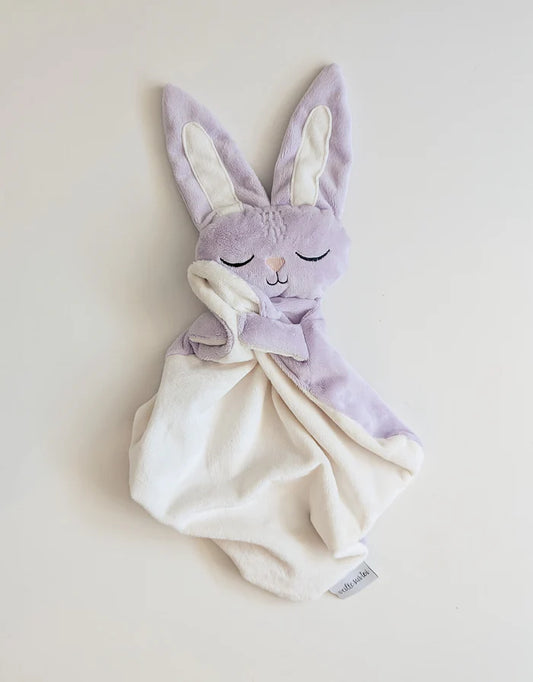 Doudou Lapine - Marguerite lilas endormie
