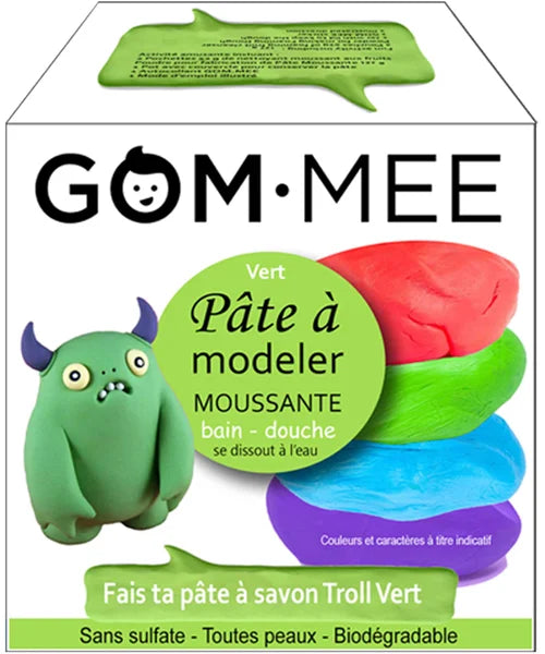 Ensemble pâte à modeler moussante