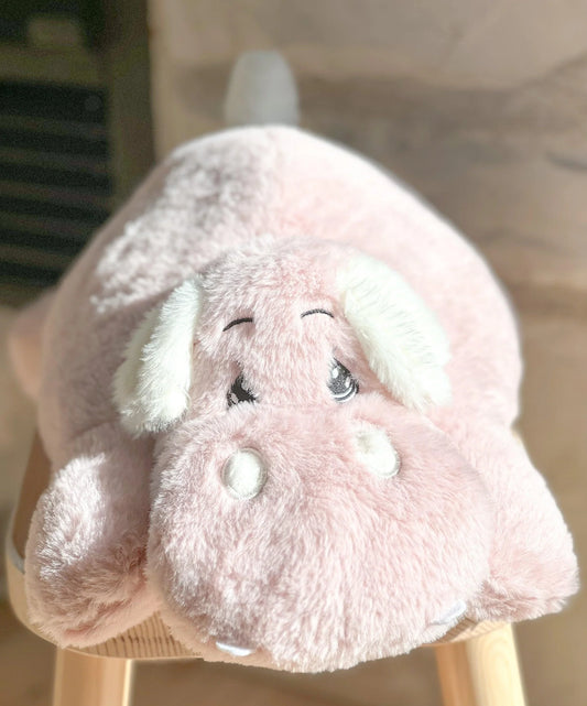 Peluche lestée Hippopo l'hippopotame
