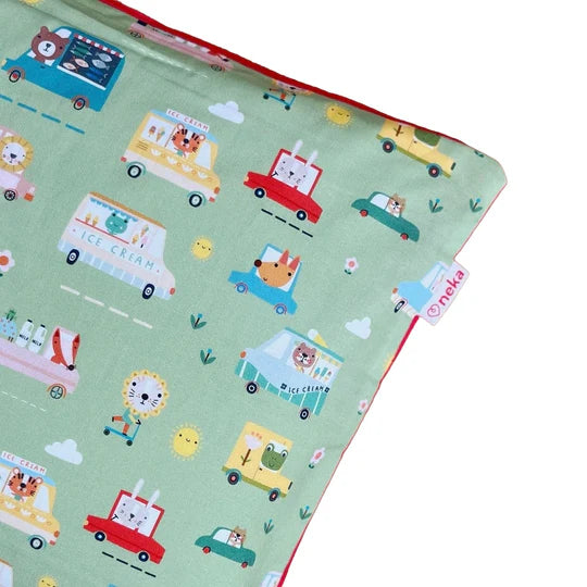 Oreiller pour enfant camion de crème glacée