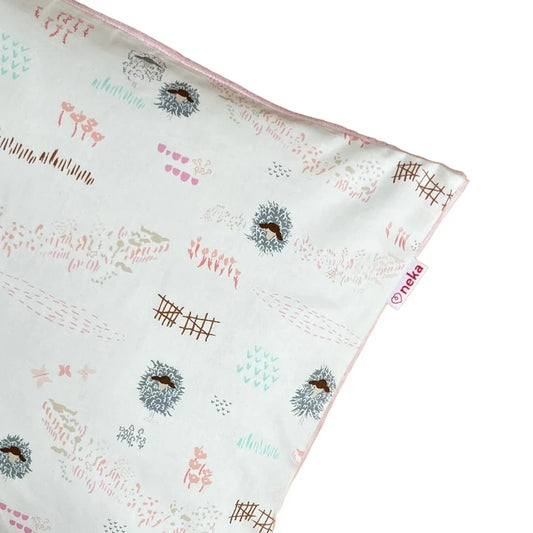 Housse oreiller pour enfant saute moutons