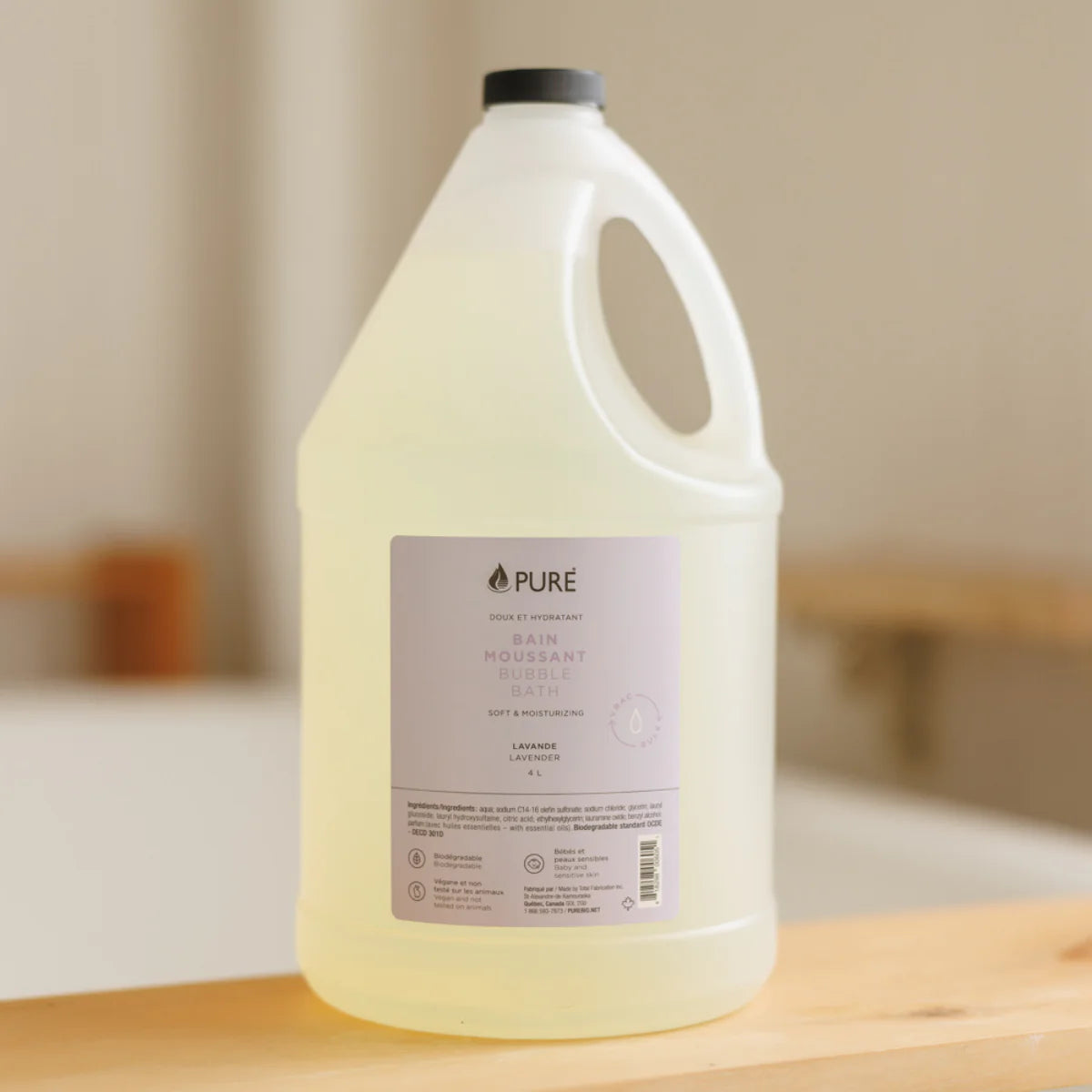 Bain Moussant Relaxant Lavande