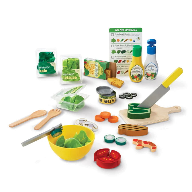 Ensemble de salades à trancher et à mélanger