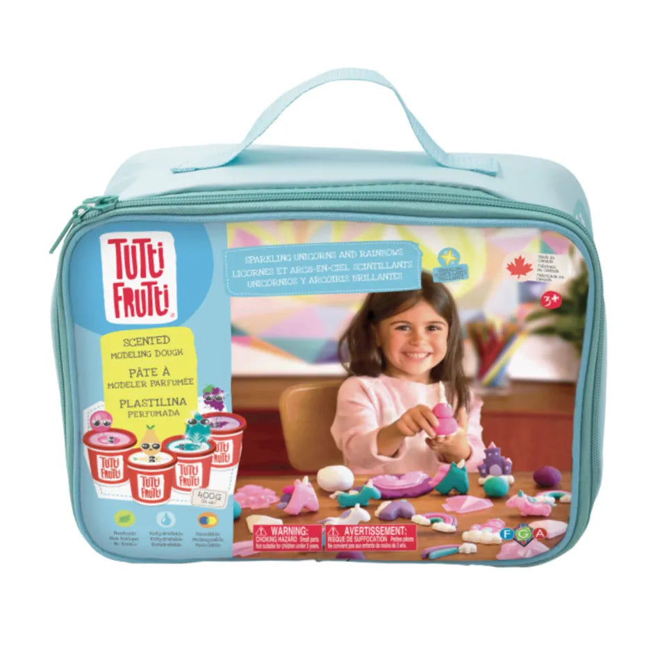 Sac refermable Licornes et arcs-en-ciel scintillants