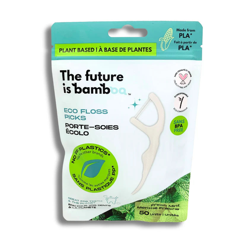 Fil dentaire écologique (à base de plantes)