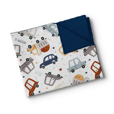 Couverture de minky - Vroomm!!
