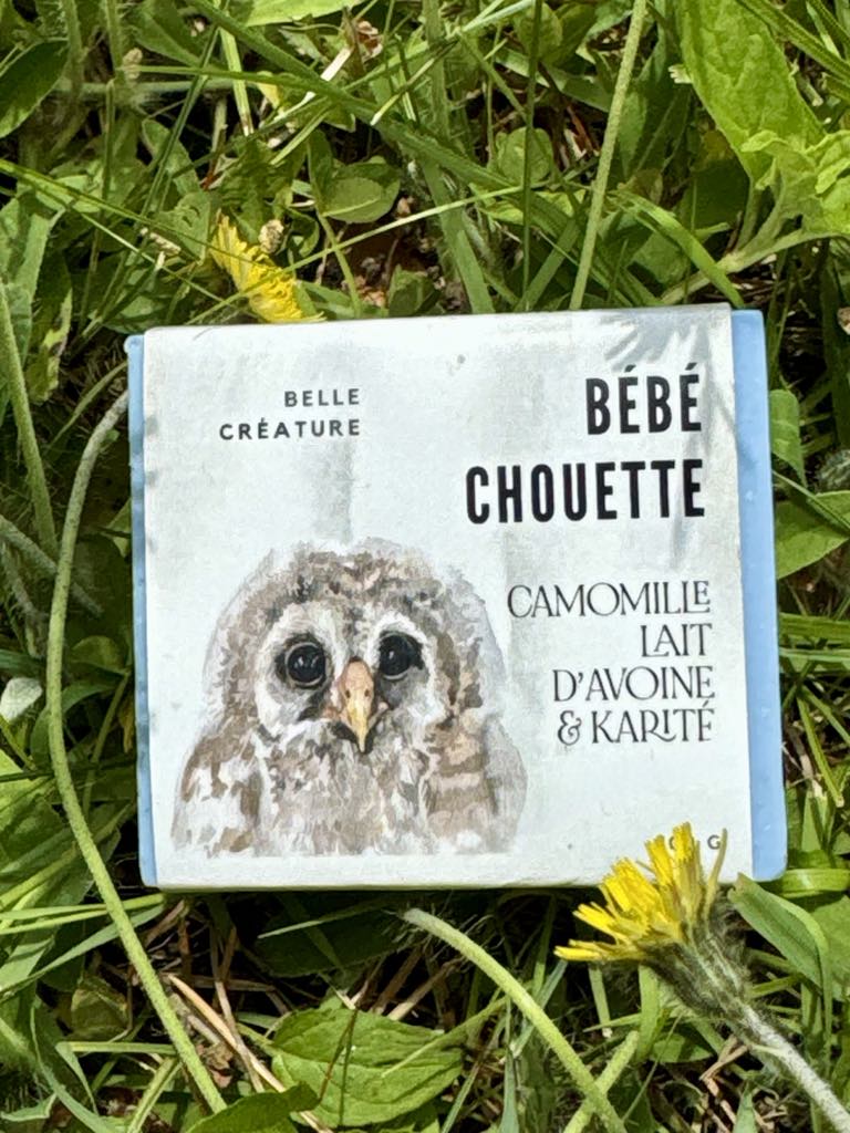 Savon Bébé Chouette (sans huile essentielle, sans fragrance)
