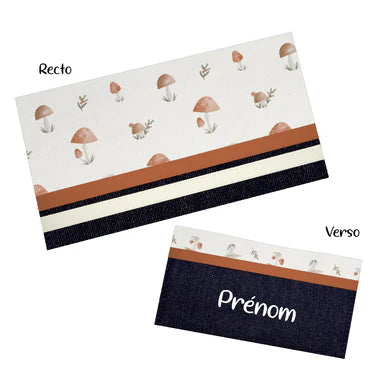 Protège carnet de santé - Champignons forestiers