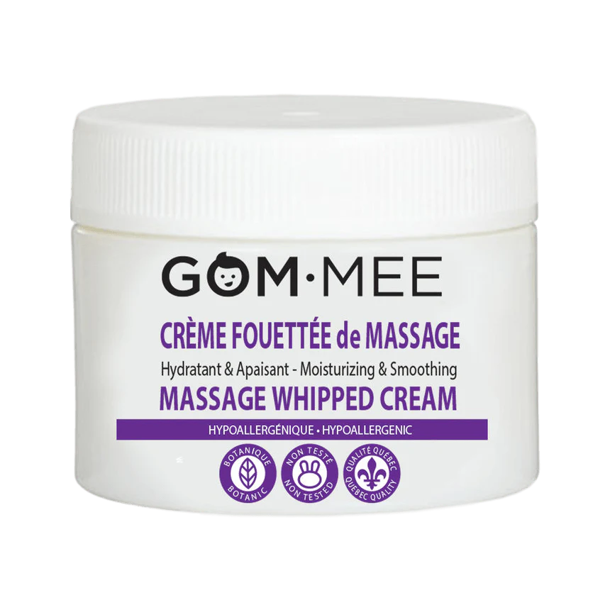 Crème fouettée de massage