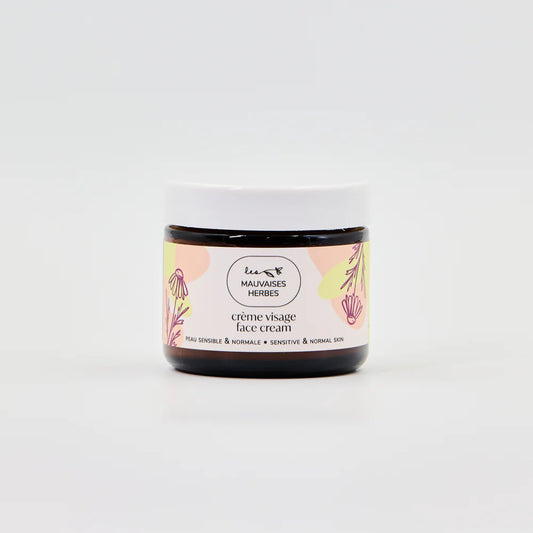 Crème visage Camomille | peau sensible et normale